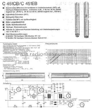 Kondensator-Mikrofon CK1-C451CB; AKG Acoustics GmbH; (ID = 128968) Microphone/PU