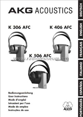 Kopfhörer K306 AFC; AKG Acoustics GmbH; (ID = 1898114) Speaker-P