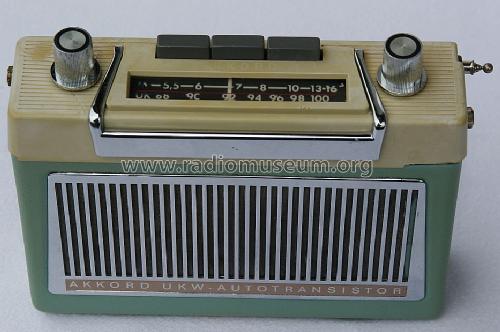 UKW-Autotransistor 501/3200; Akkord-Radio + (ID = 640853) Radio