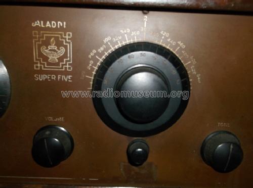 Super Five ; Aladdin Mfg. Co., (ID = 1665763) Radio