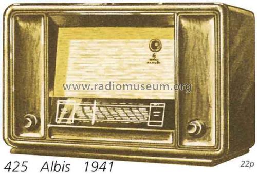 425; Albis, Albiswerke AG (ID = 1326) Radio