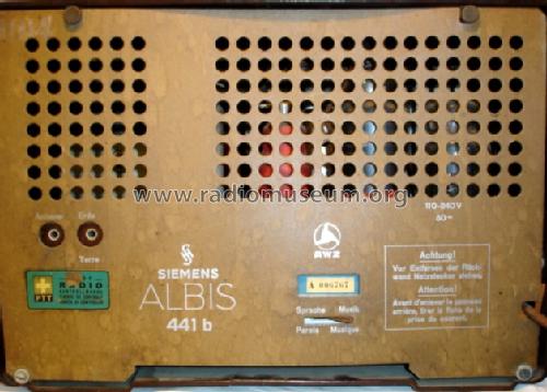 441B; Albis, Albiswerke AG (ID = 141816) Radio