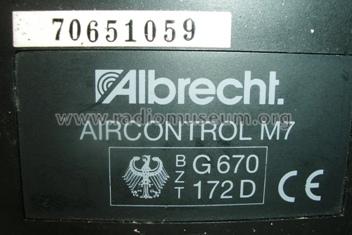 Air Control M7; Albrecht Marke, (ID = 511533) Amateur-R