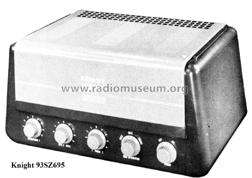 Knight 93SZ695 ; Allied Radio Corp. (ID = 1869069) Ampl/Mixer