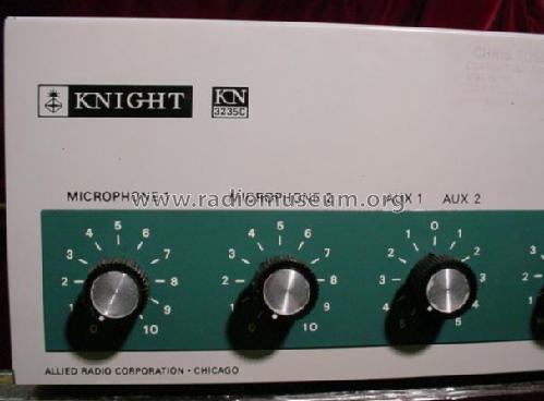 Knight Public Address System KN 3235C; Allied Radio Corp. (ID = 1811171) Ampl/Mixer