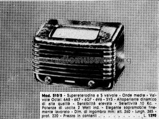 510 ; Allocchio Bacchini (ID = 645314) Radio