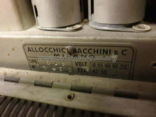 519; Allocchio Bacchini (ID = 2589996) Radio