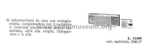 Cucciolo 2040/C; Allocchio Bacchini (ID = 1433346) Radio