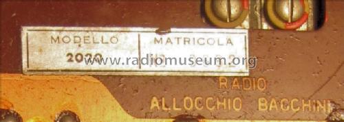 Oscar 2020; Allocchio Bacchini (ID = 1536036) Radio