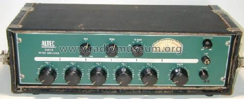 Mixer Amplifier 1567A; Altec Lansing Corp.; (ID = 659214) Ampl/Mixer