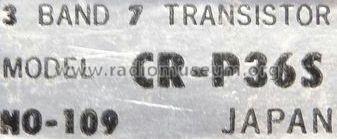 Radiola 3 Band Solid State CR-P36S ; Amalgamated Wireless (ID = 513435) Radio