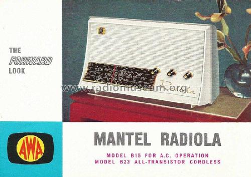 Radiola Eight Transistor B23; Amalgamated Wireless (ID = 1888358) Radio