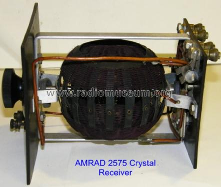 2575 Crystal Receiver; Amrad Corporation; (ID = 940334) Galène