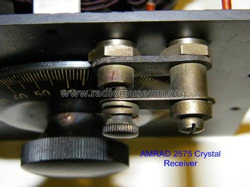 2575 Crystal Receiver; Amrad Corporation; (ID = 940339) Galène