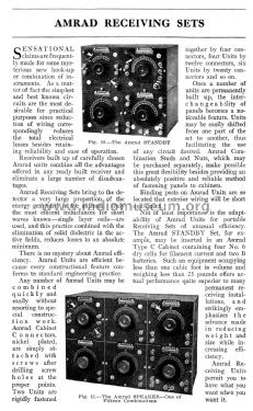 Amrad Receiving Units February 1, 1921 Bulletin V; Amrad Corporation; (ID = 1850760) Paper