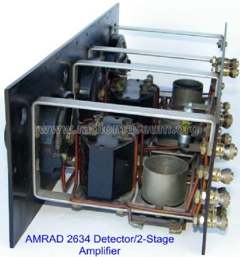 Detector /Two Stage AF Amplifier 2634; Amrad Corporation; (ID = 831126) mod-pre26