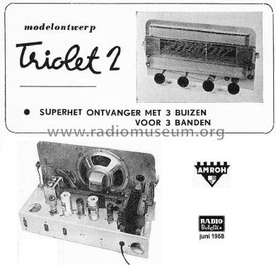 Triolet 2; Amroh NV Radio (ID = 2005951) Radio