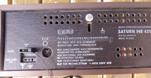 Saturn MR421; Antennenwerke Bad (ID = 2565124) Radio