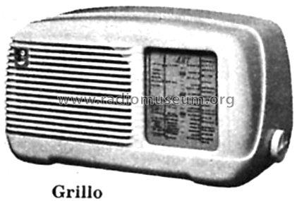 Grillo ; ART - Panart; Milano (ID = 1131015) Radio