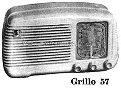 Grillo ; ART - Panart; Milano (ID = 1131040) Radio