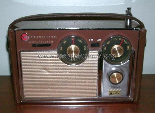 10 Transistor AM/FM Portable 64R78; Arvin, brand of (ID = 1852936) Radio
