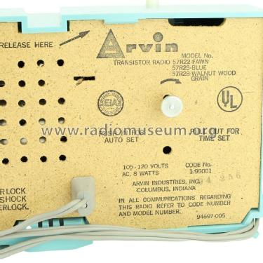57R25 Ch= 1.99001; Arvin, brand of (ID = 2893690) Radio