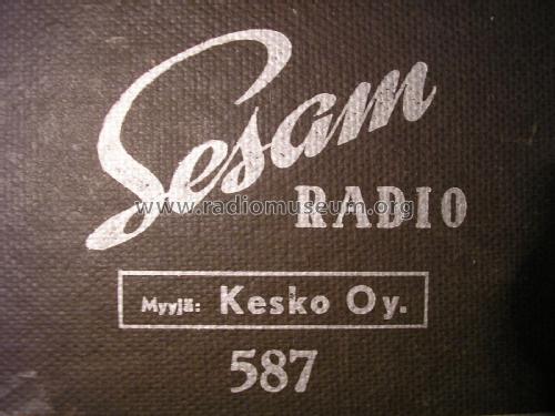 Sesam 587; Asa Radio Oy; Turku (ID = 2058716) Radio