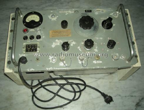 Signal Generator CT 53; Atkins, H.C., (ID = 1472106) Military