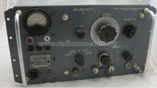 Signal Generator CT 53; Atkins, H.C., (ID = 1472113) Military