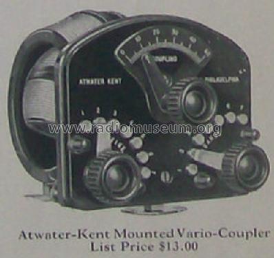 3731 Mounted Variocoupler ; Atwater Kent Mfg. Co (ID = 1186028) Radio part