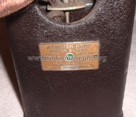 Power Supply Type Y; Atwater Kent Mfg. Co (ID = 1383774) Power-S