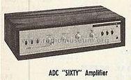 Sixty Amplifier ; Audio Dynamics (ID = 1158865) Ampl/Mixer