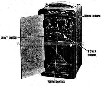A.T.T.P. 'Tom Thumb' ; Automatic Radio Mfg. (ID = 417713) Radio