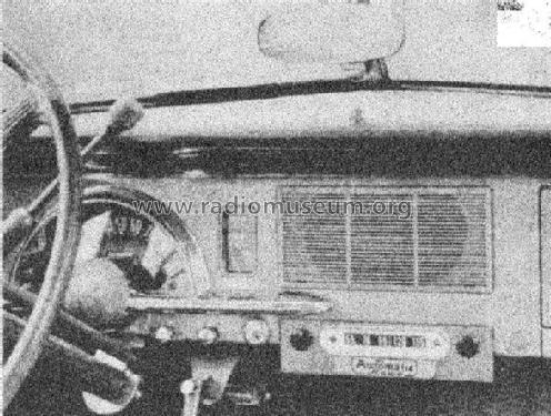 Automatic Radio Mfg Studebaker 1950 Car Radio ID 242349 587x443