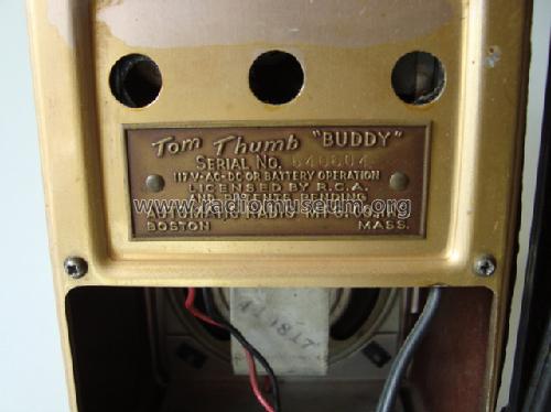 Tom Thumb Buddy; Automatic Radio Mfg. (ID = 1103015) Radio