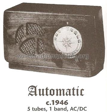 Unknown Table Radio ; Automatic Radio Mfg. (ID = 1747134) Radio