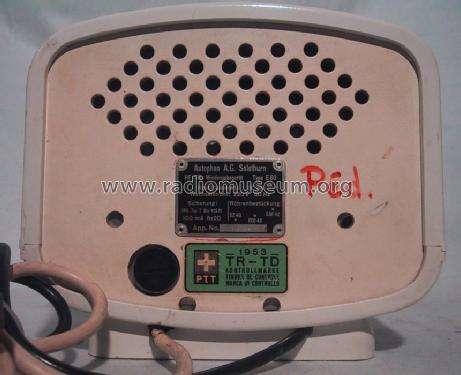 HF-Telefonrundspruch-Gerät E60; Autophon AG inkl. (ID = 29731) Radio