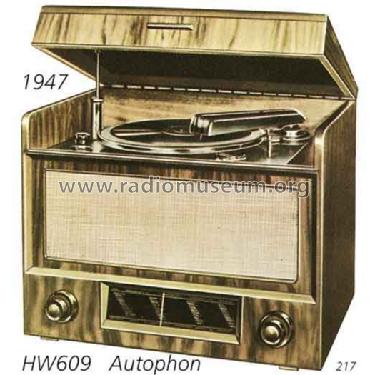 HW609; Autophon AG inkl. (ID = 1384) Radio