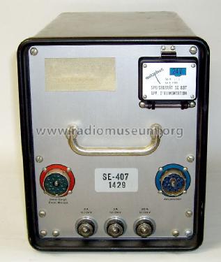 VHF-Sprechfunkstation SE-407; Autophon AG inkl. (ID = 306339) Commercial TRX