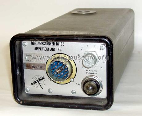 VHF-Sprechfunkstation SE-407; Autophon AG inkl. (ID = 307631) Commercial TRX