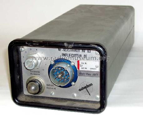 VHF-Sprechfunkstation SE-407; Autophon AG inkl. (ID = 307633) Commercial TRX