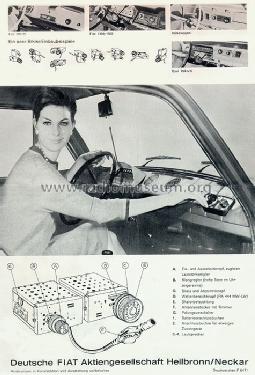 Bikini RA444; Autovox SPA; Roma (ID = 150123) Car Radio