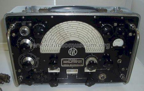 Signal Generator Portable No 2, ZD 03813; AVO Ltd.; London (ID = 1224351) Equipment