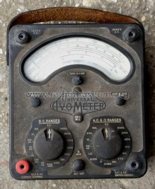 Universal AvoMeter 8 Mk.ii ; AVO Ltd.; London (ID = 2086768) Equipment