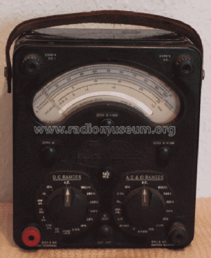 Universal AvoMeter 8 Mk.ii ; AVO Ltd.; London (ID = 193926) Equipment