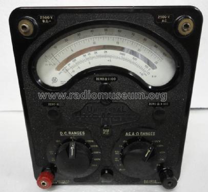 Universal AvoMeter 8 Mk.iv ; AVO Ltd.; London (ID = 1007376) Ausrüstung