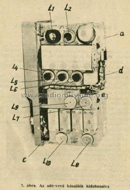 Tornisterfunkgerät R-108D {Р-108Д}; B-8865 V8865 post (ID = 568507) Mil TRX