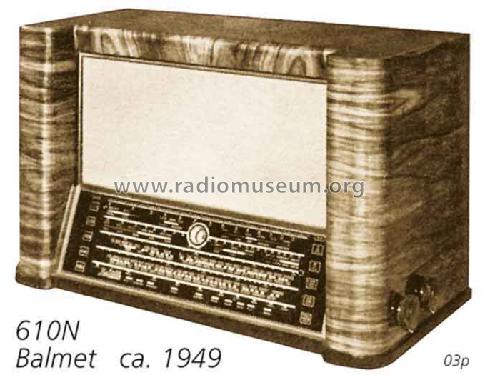 610N; Balmet, J. Normand; (ID = 1397) Radio