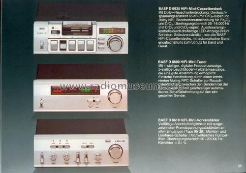 D-6600 HiFi; BASF, Badische (ID = 2039933) Radio