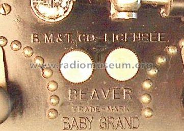 Baby Grand Crystal Model R-1; Beaver Machine & (ID = 189275) Cristallo